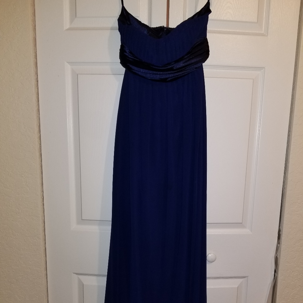 Dark blue prom dress Anastasia